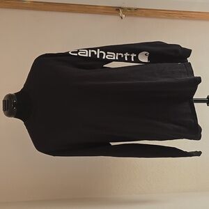 Men’s Size S Loose Fit Carhartt Long Sleeve Tee Black